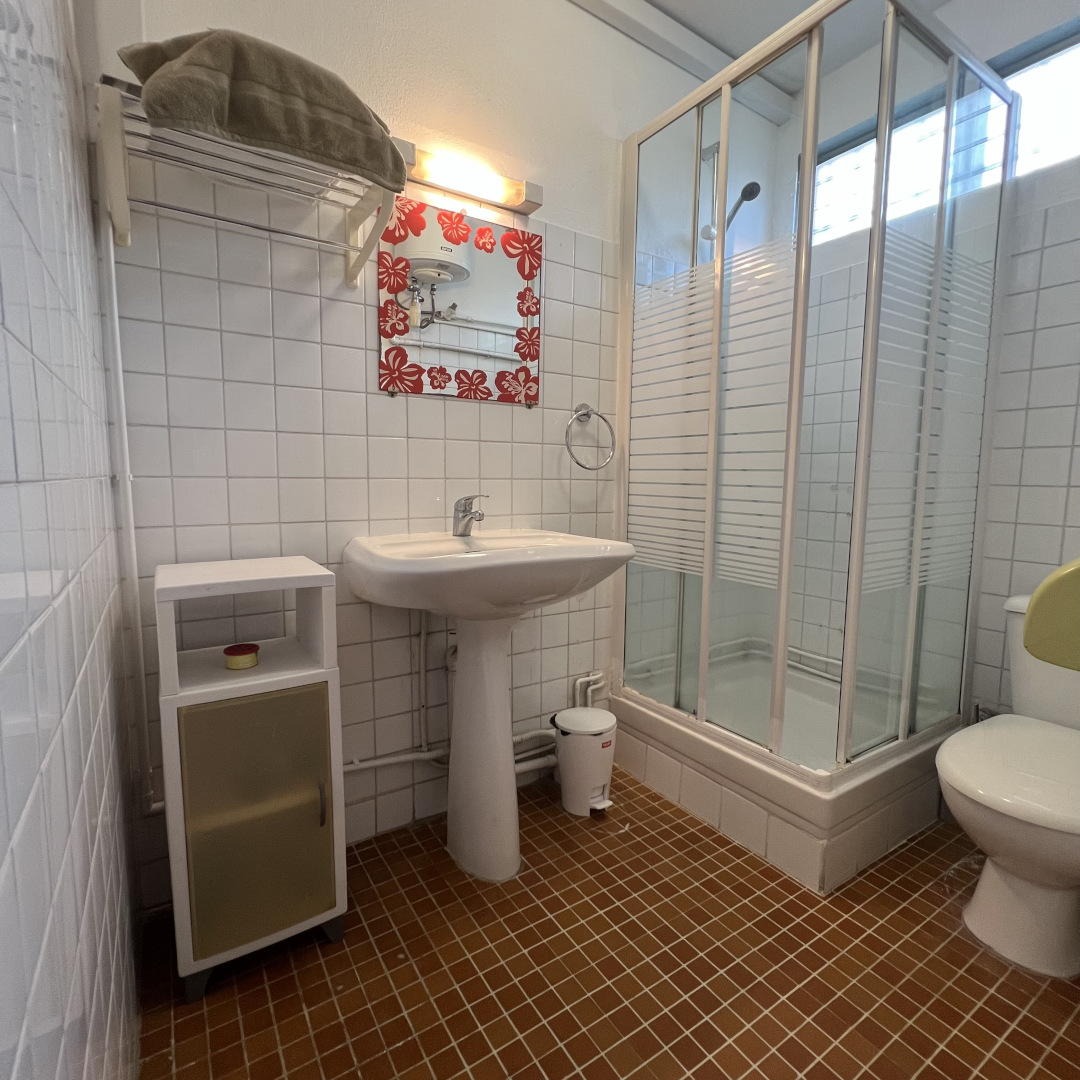 salle d'eau Hibiscus studio p3