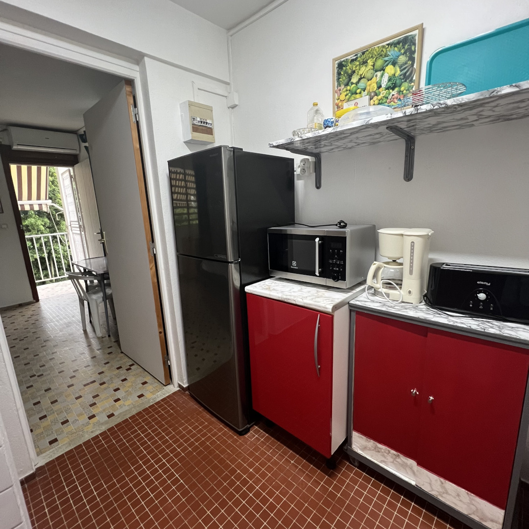 entrée-kitchenette studio P4